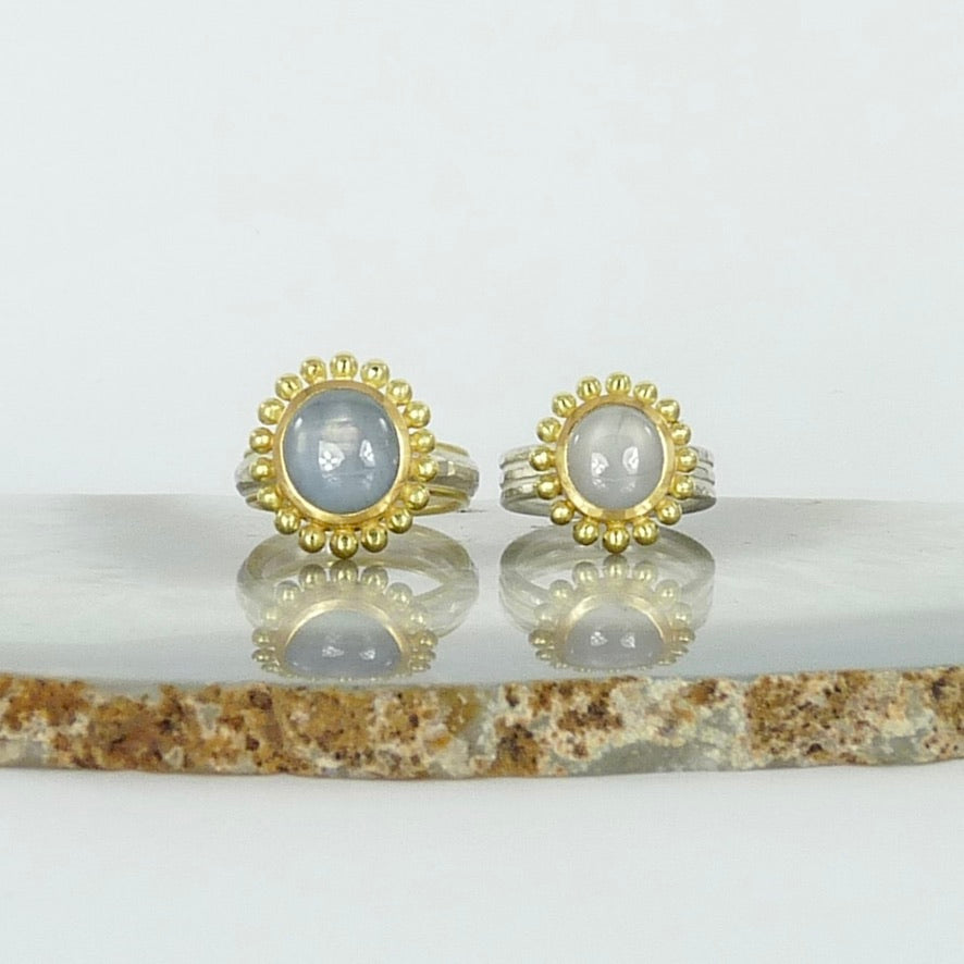 Star Sapphire Courtesan Ring