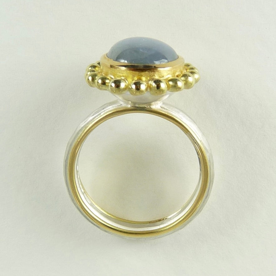Star Sapphire Courtesan Ring