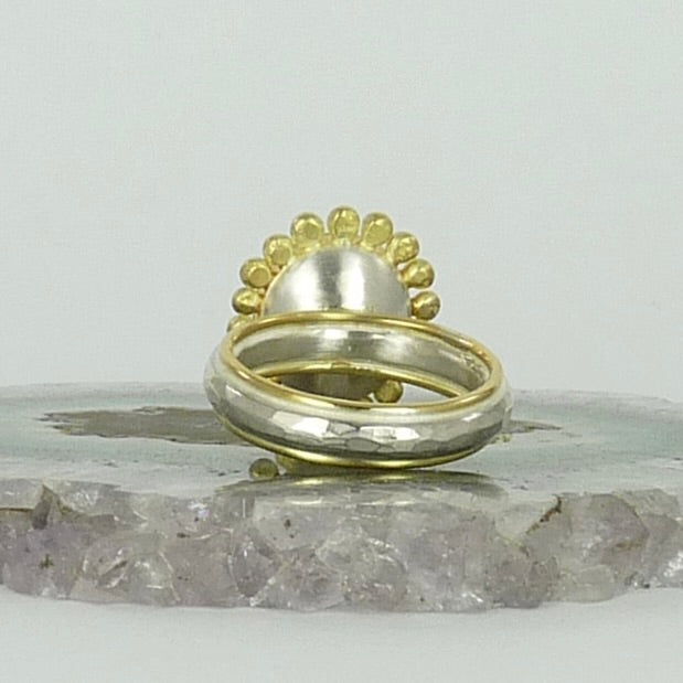 Star Sapphire Courtesan Ring
