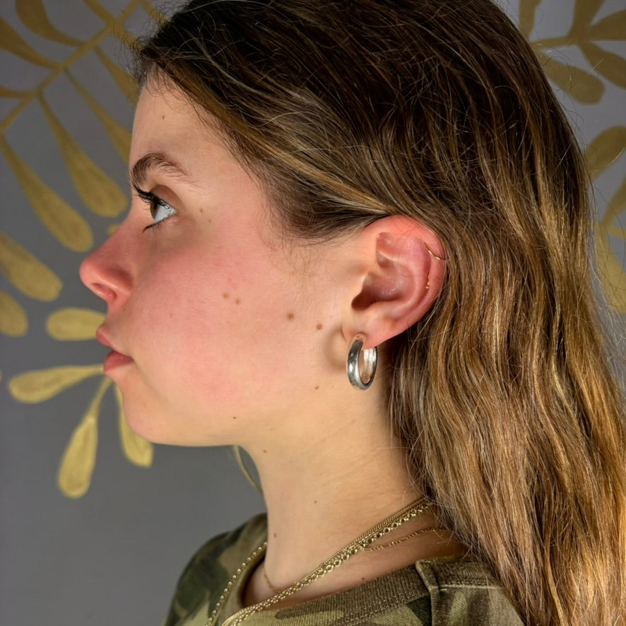 Chunky Amina Hoops
