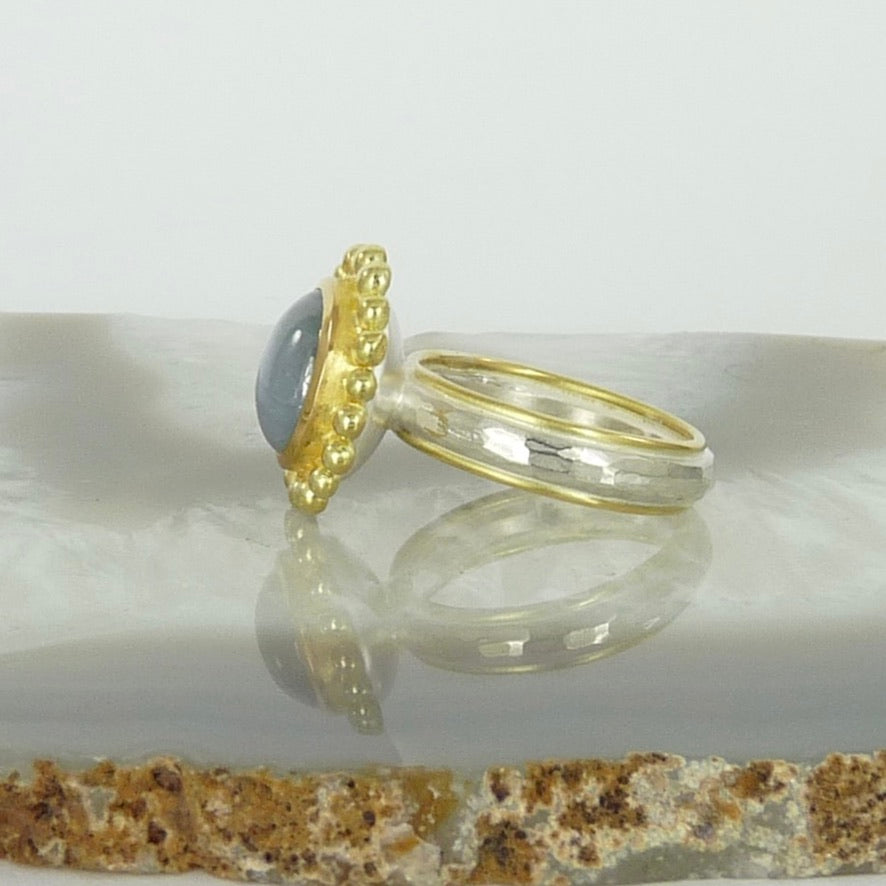 Star Sapphire Courtesan Ring