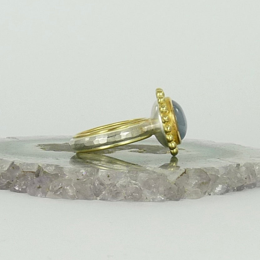 Star Sapphire Courtesan Ring