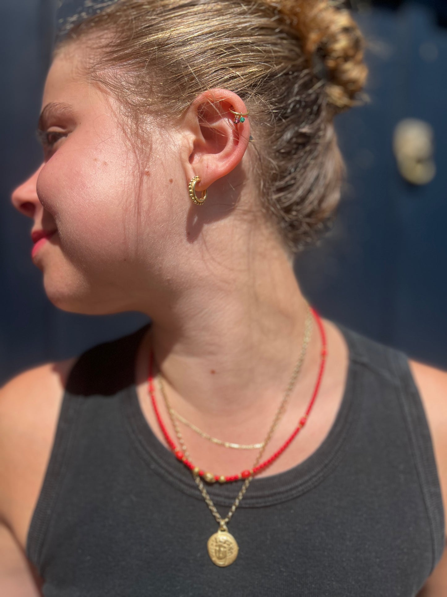 Abida Small Hoop Earrings