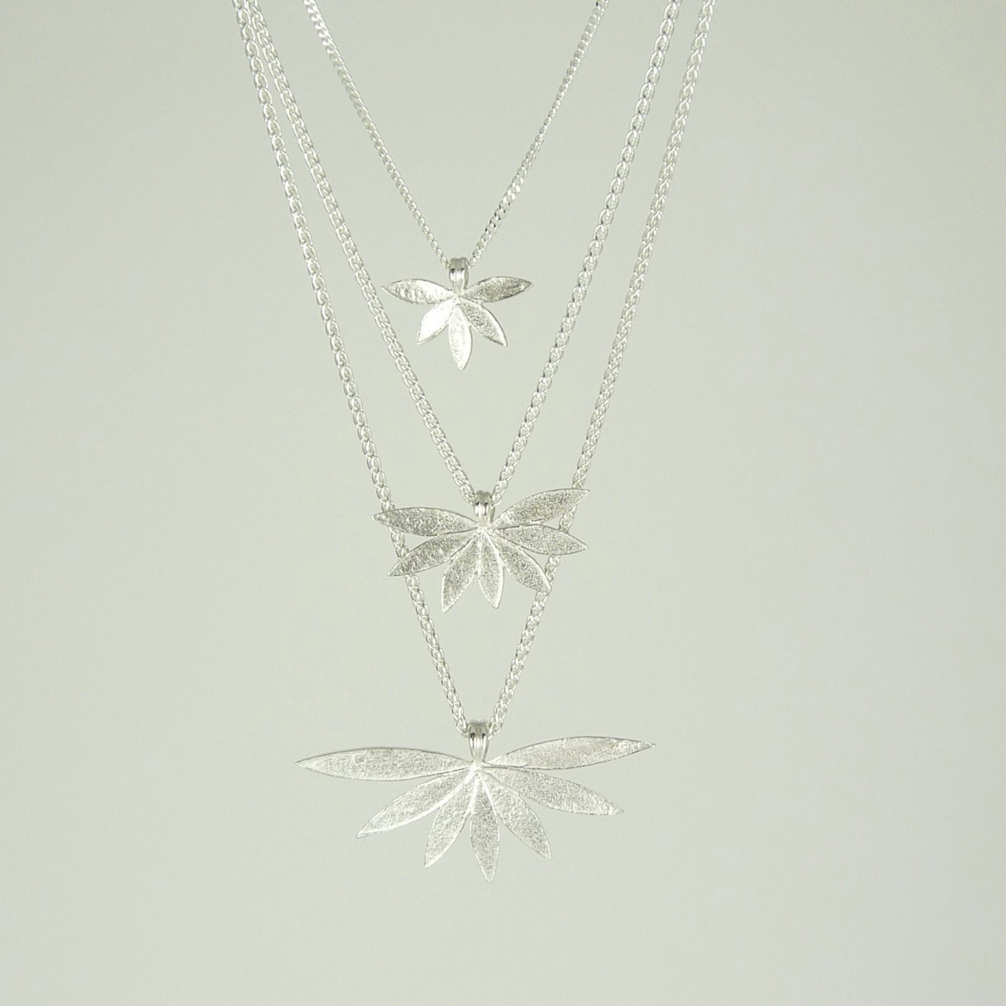 Small Lotus Flower Necklace