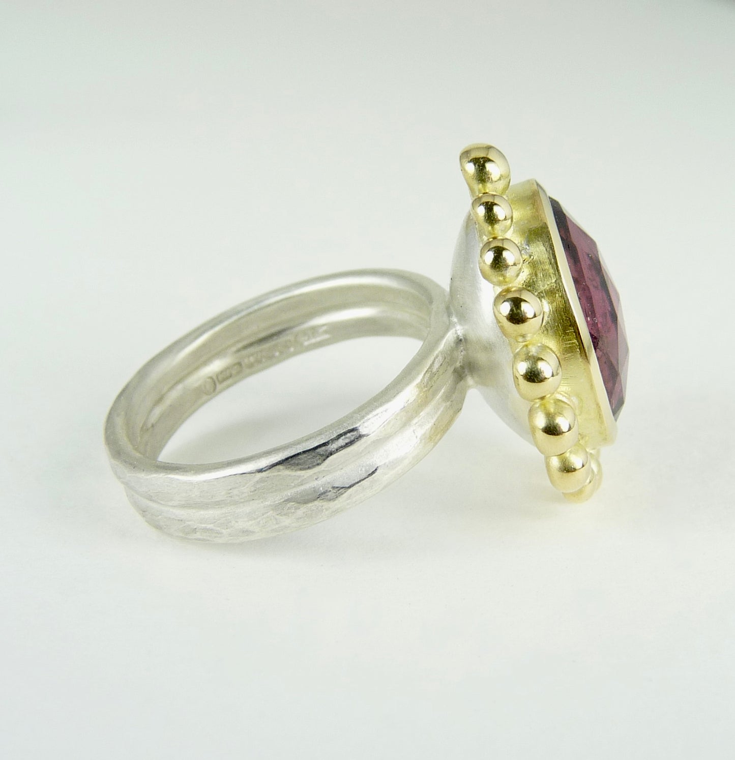Pink Tourmaline Courtesan Ring