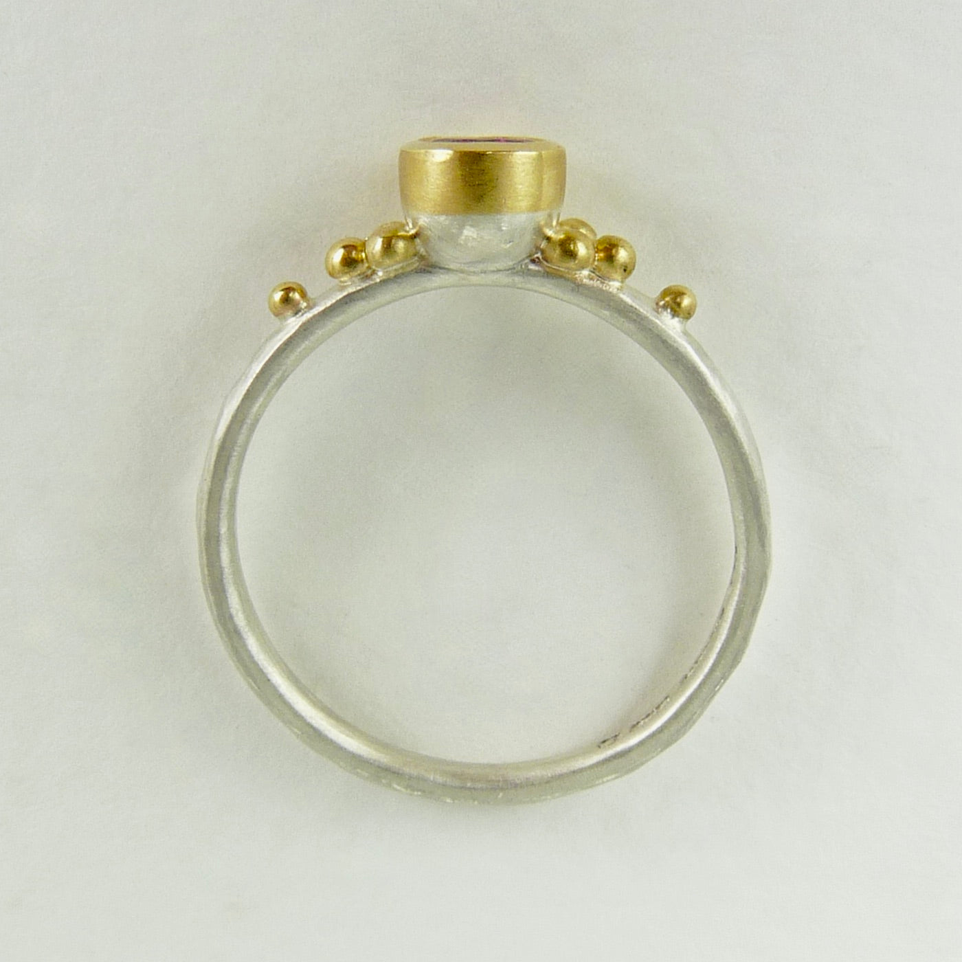Ruby Granulation Ring