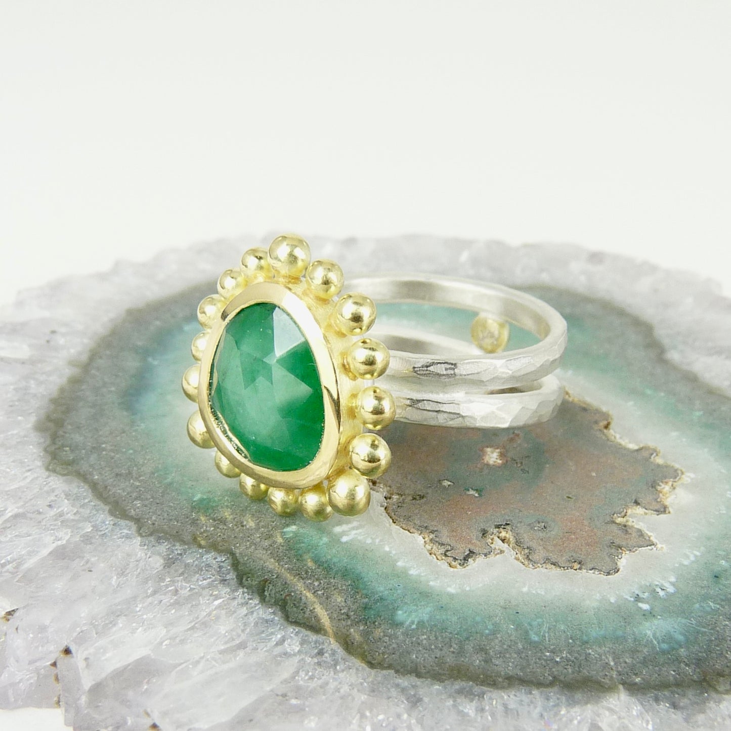 Emerald Courtesan Ring
