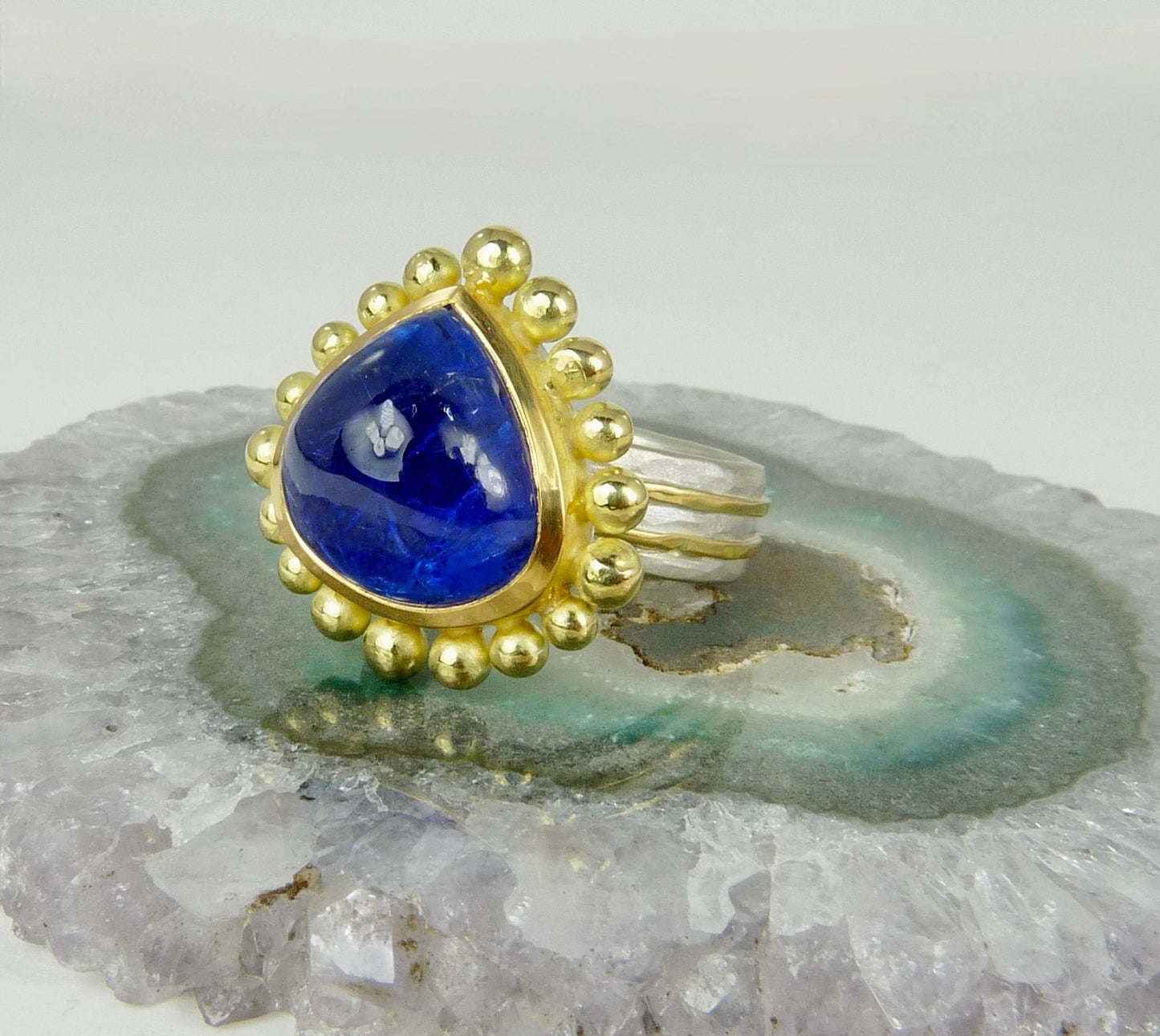 Tanzanite Courtesan Ring