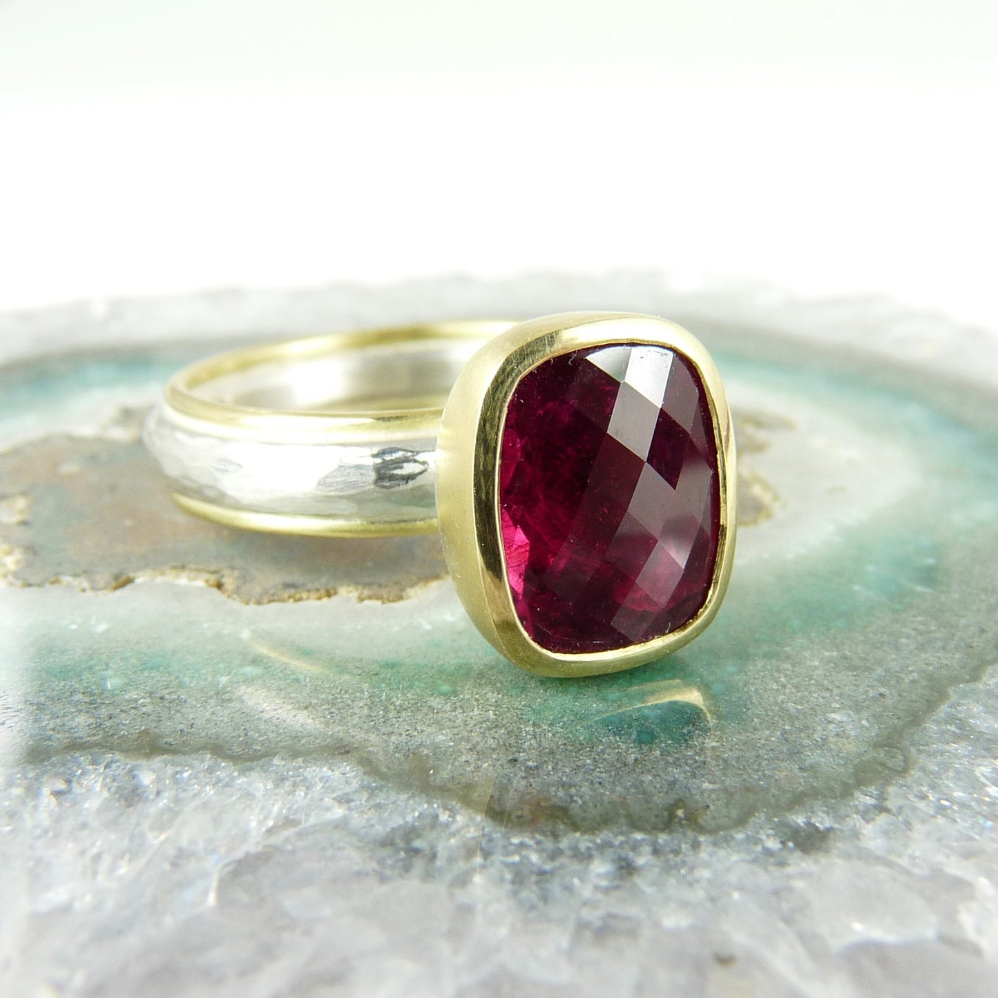 Pink Tourmaline Ring