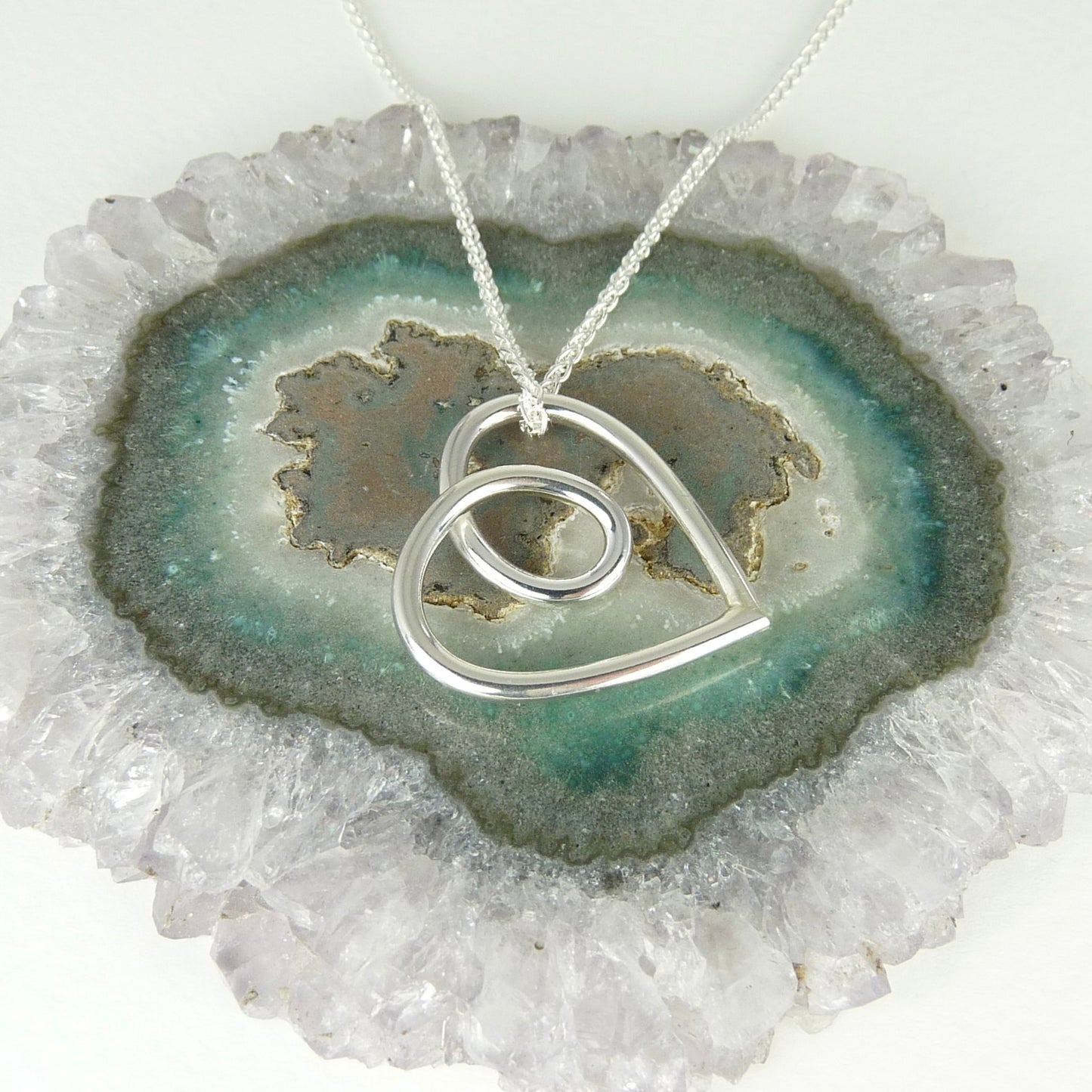 Chunky Love Heart Pendants