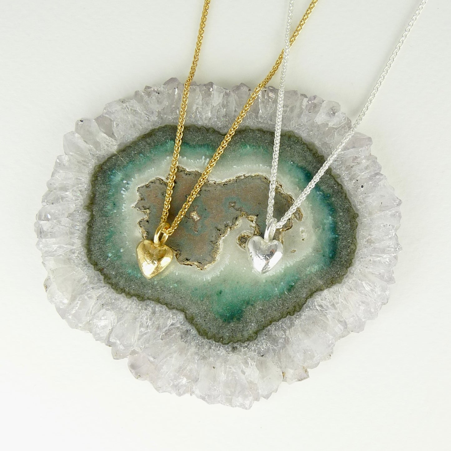 Molten Love Heart Necklace