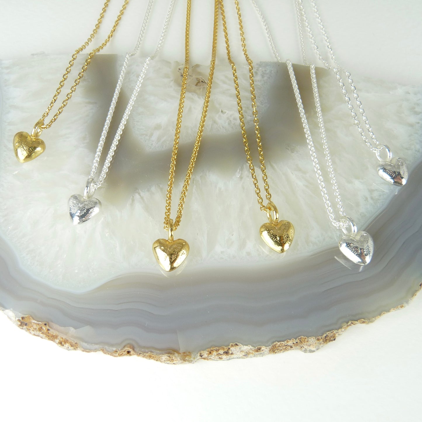 Molten Love Heart Necklace