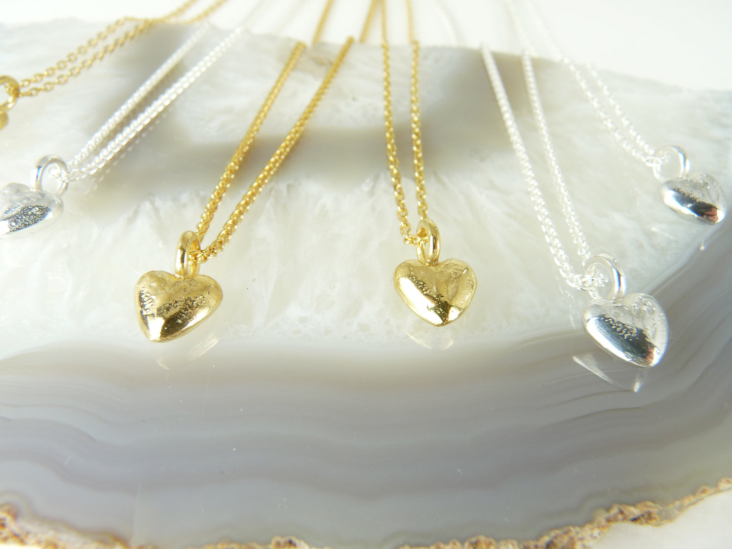 Molten Love Heart Necklace