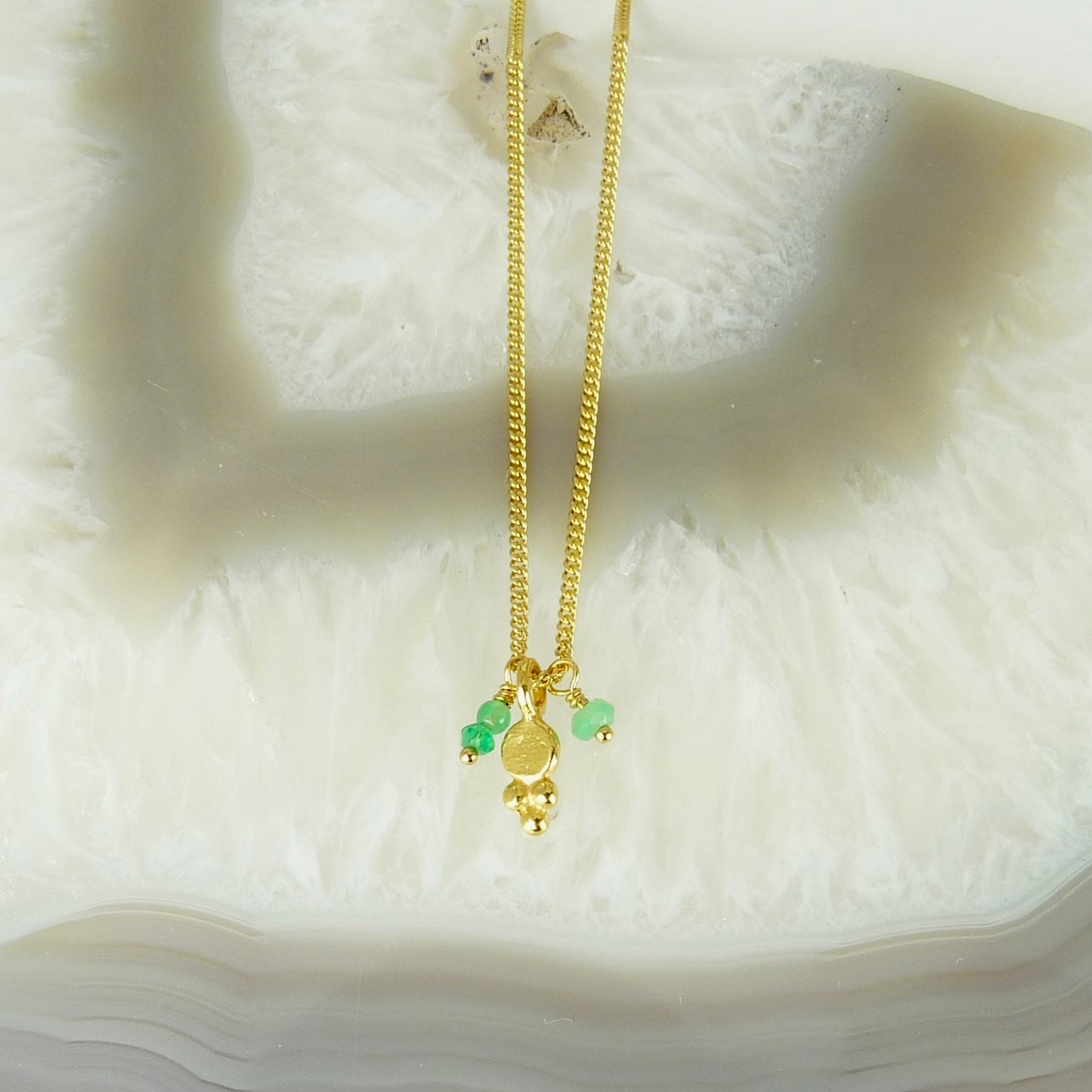 Araminta Granulation Delicate Necklace