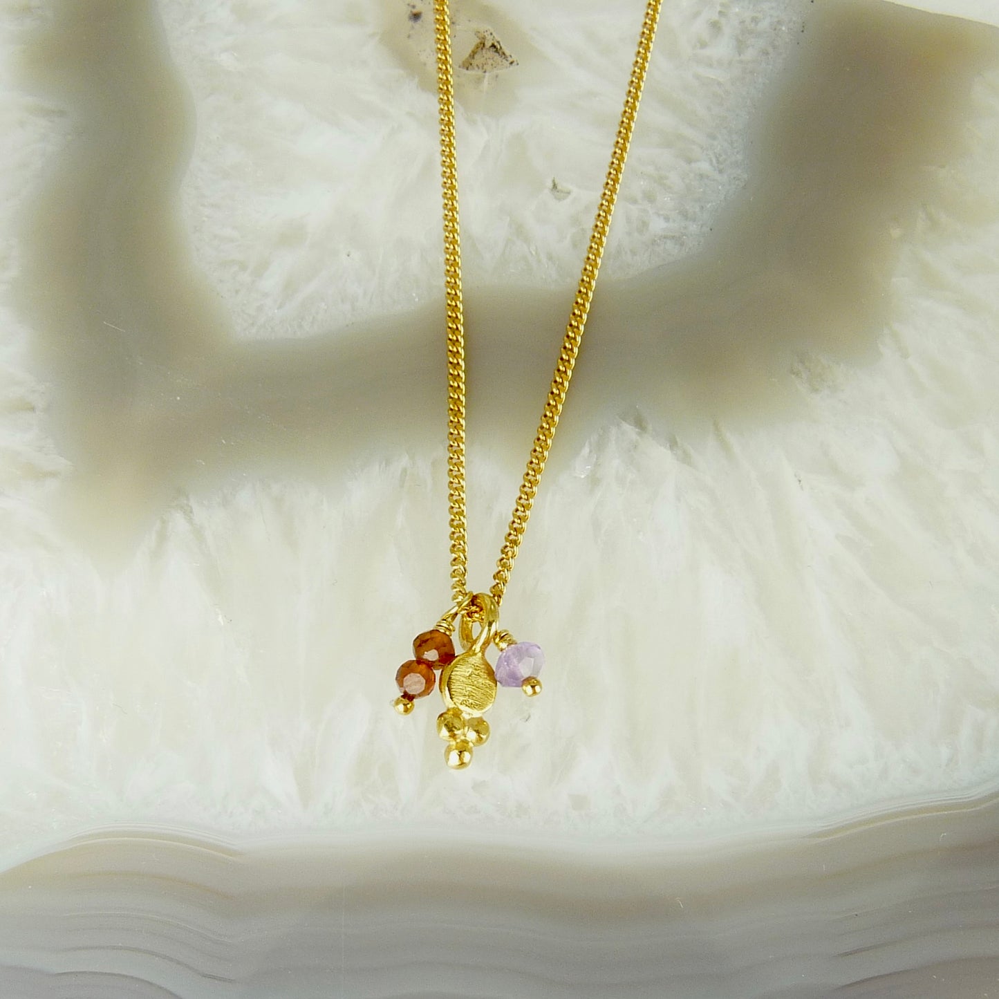 Araminta Granulation Delicate Necklace