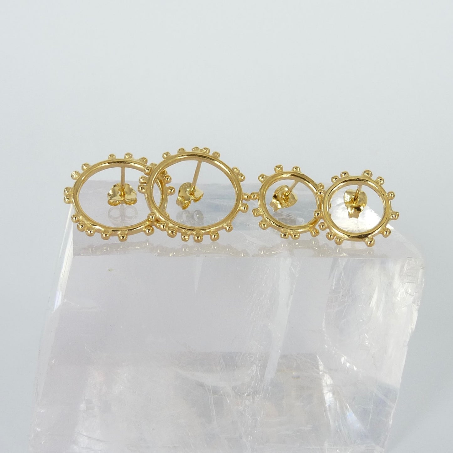 Granulation Circle Studs