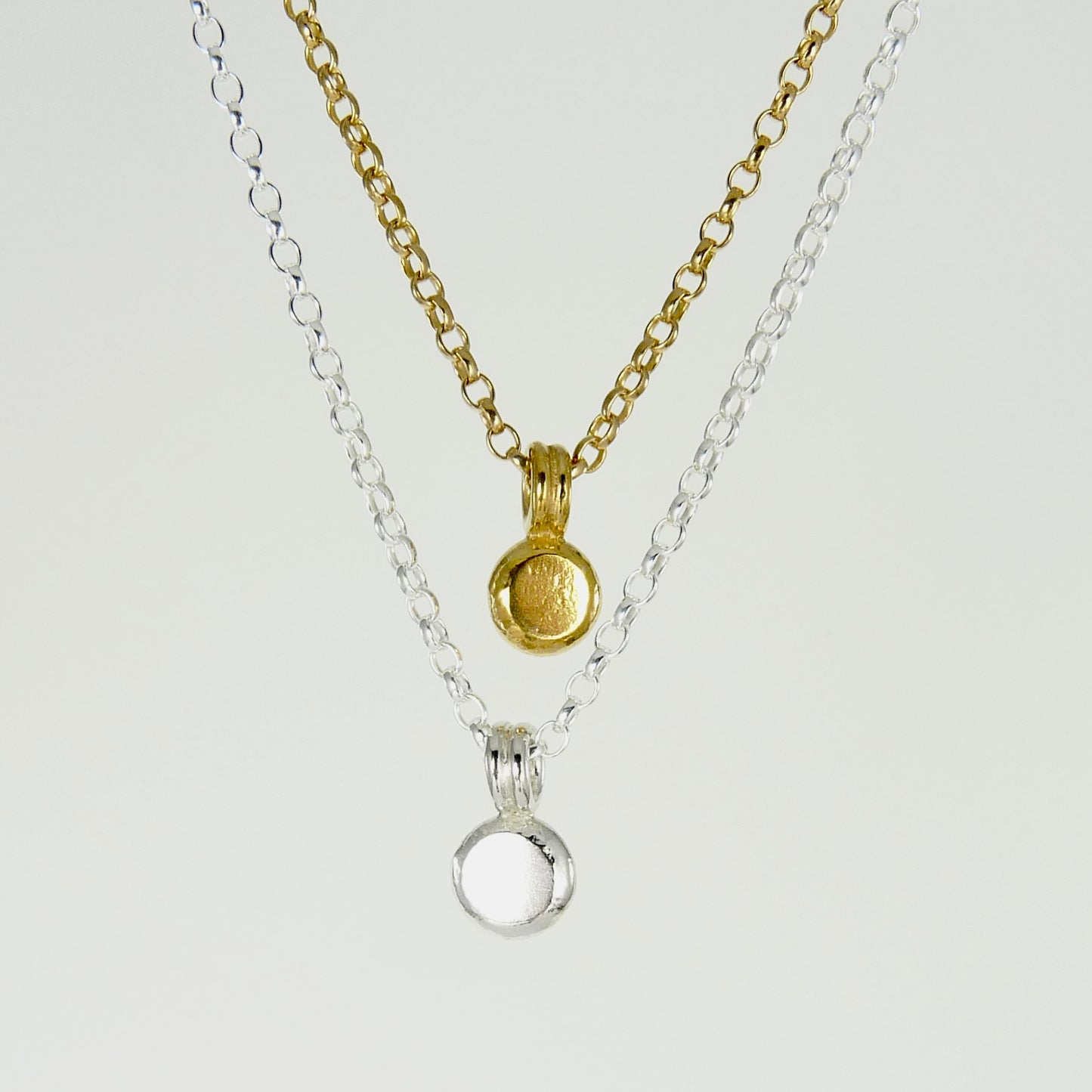 Chunky Disk Necklace