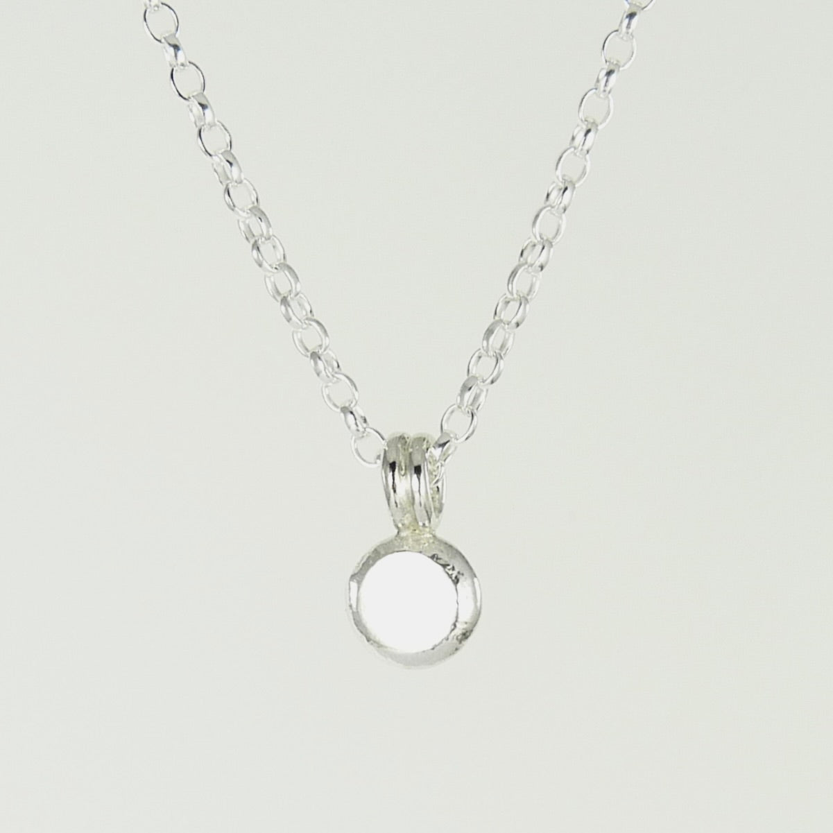 Chunky Disk Necklace