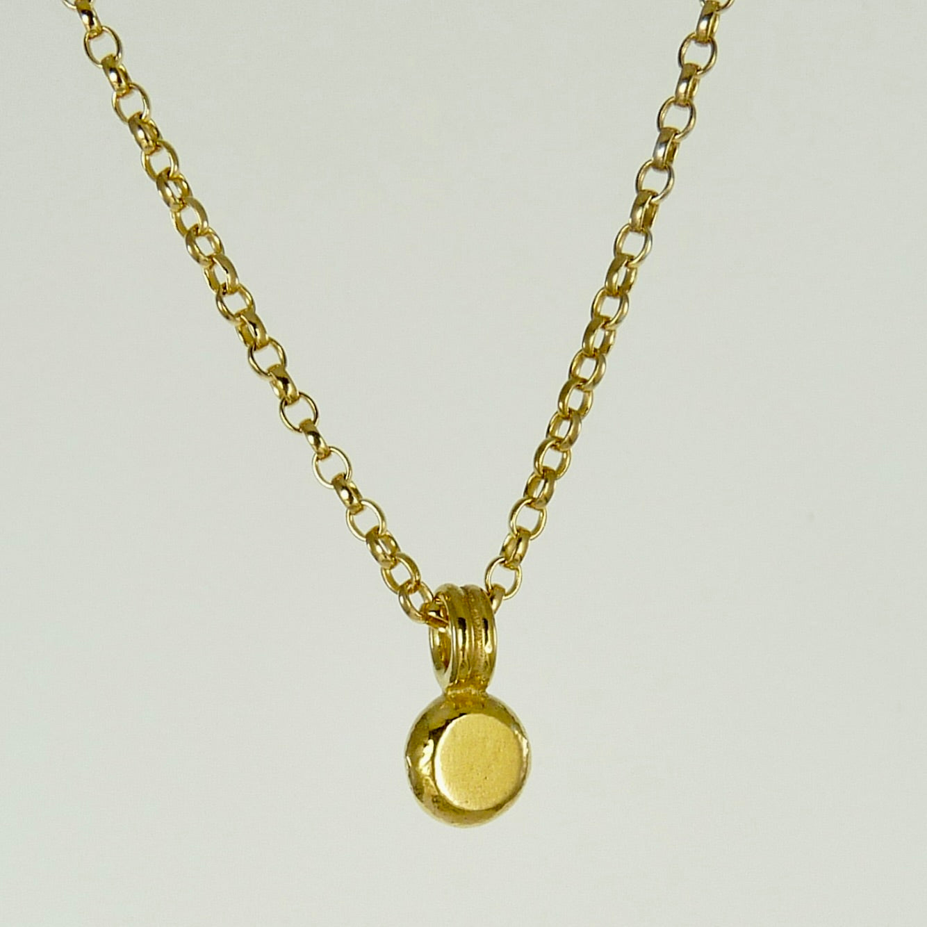 Chunky Disk Necklace