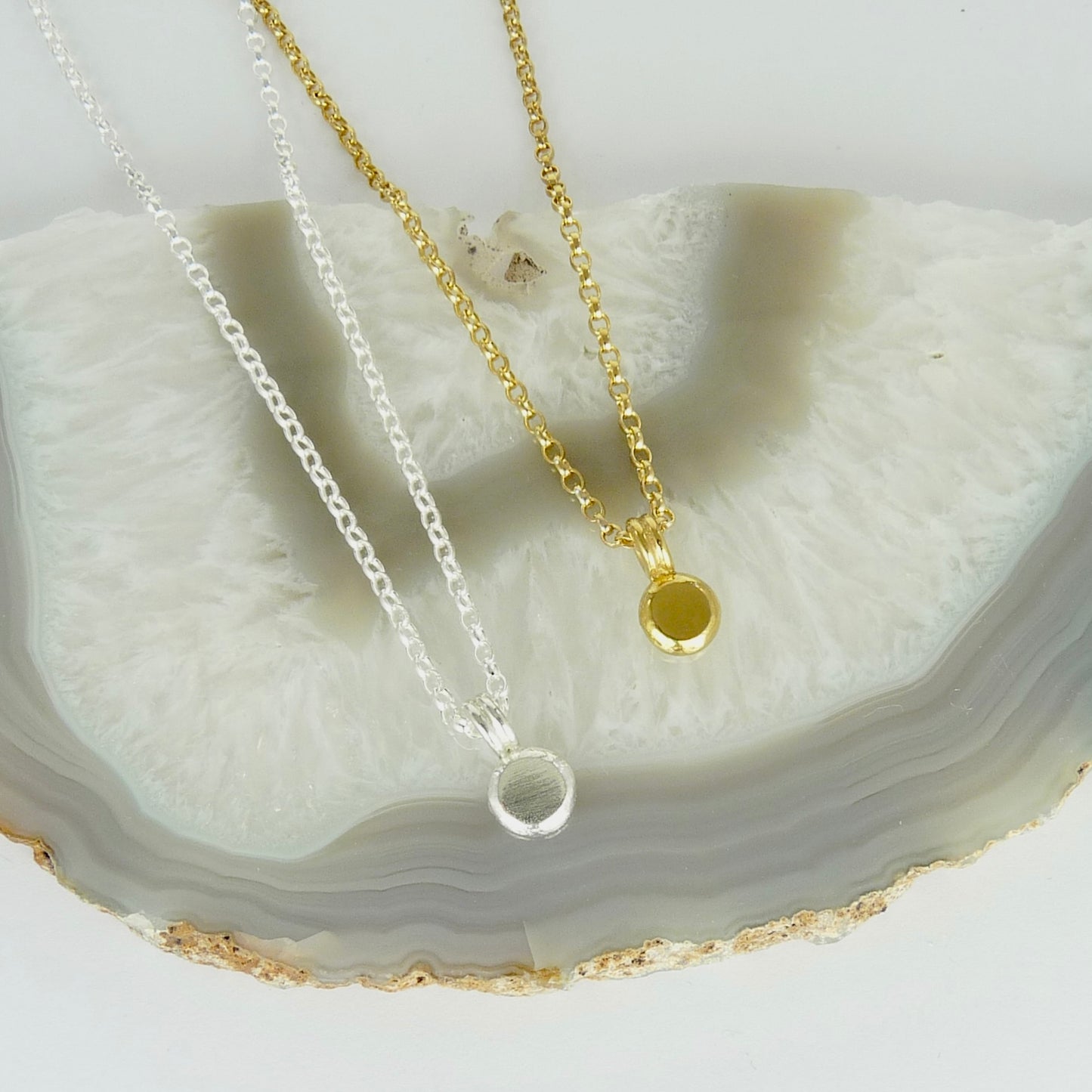 Chunky Disk Necklace