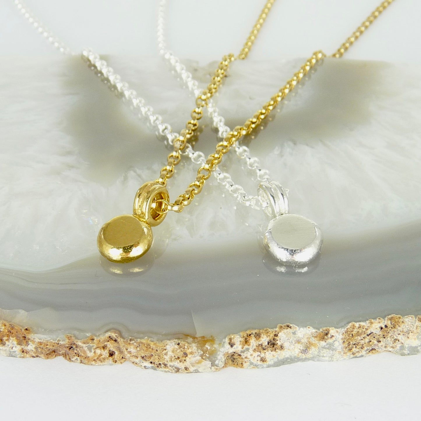 Chunky Disk Necklace