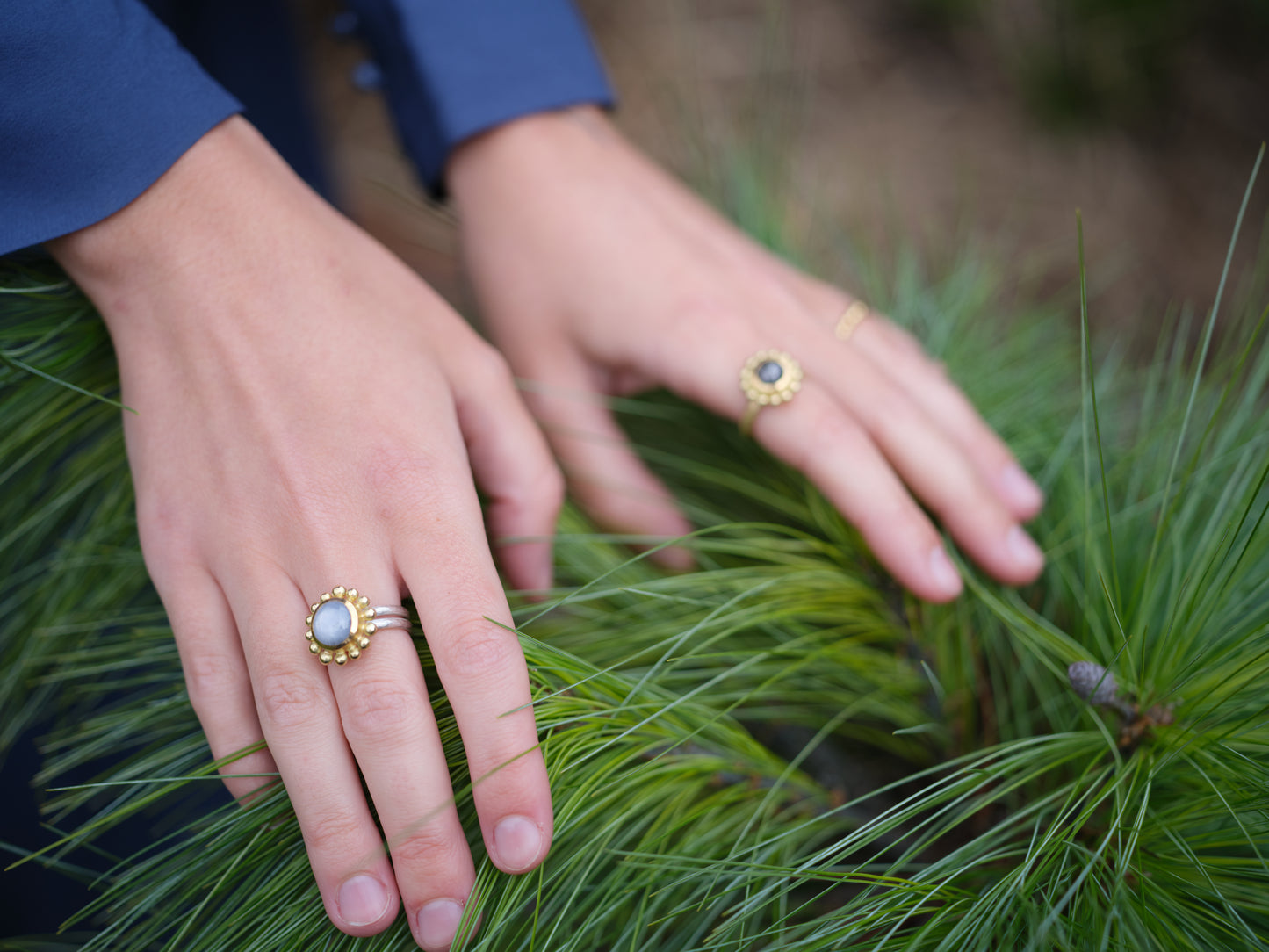 Star Sapphire Courtesan Ring