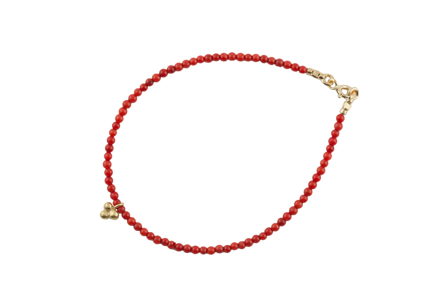 Coral Crystal Healing Bracelet