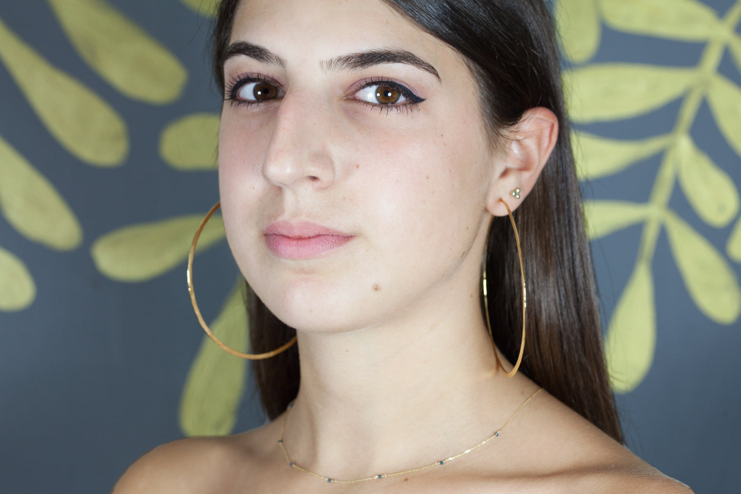 Mikki Hand Forged Large Hoops