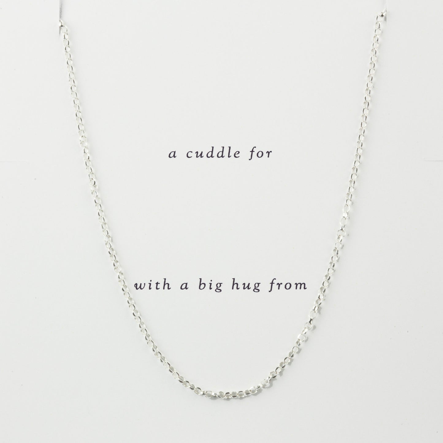 The Cuddle Collection Pendant Necklace