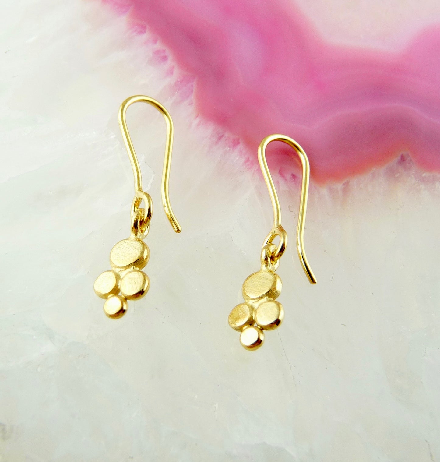 Darcy Granulation Dainty Earrings