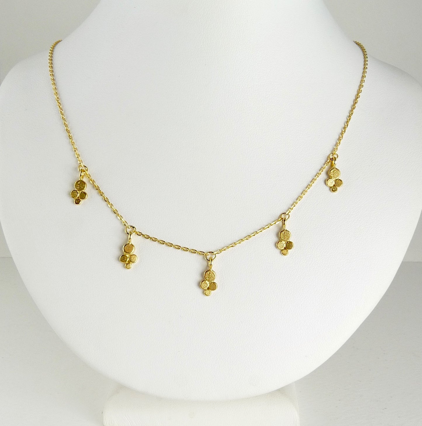 Darcy Dotted Delicate Granulation Necklace