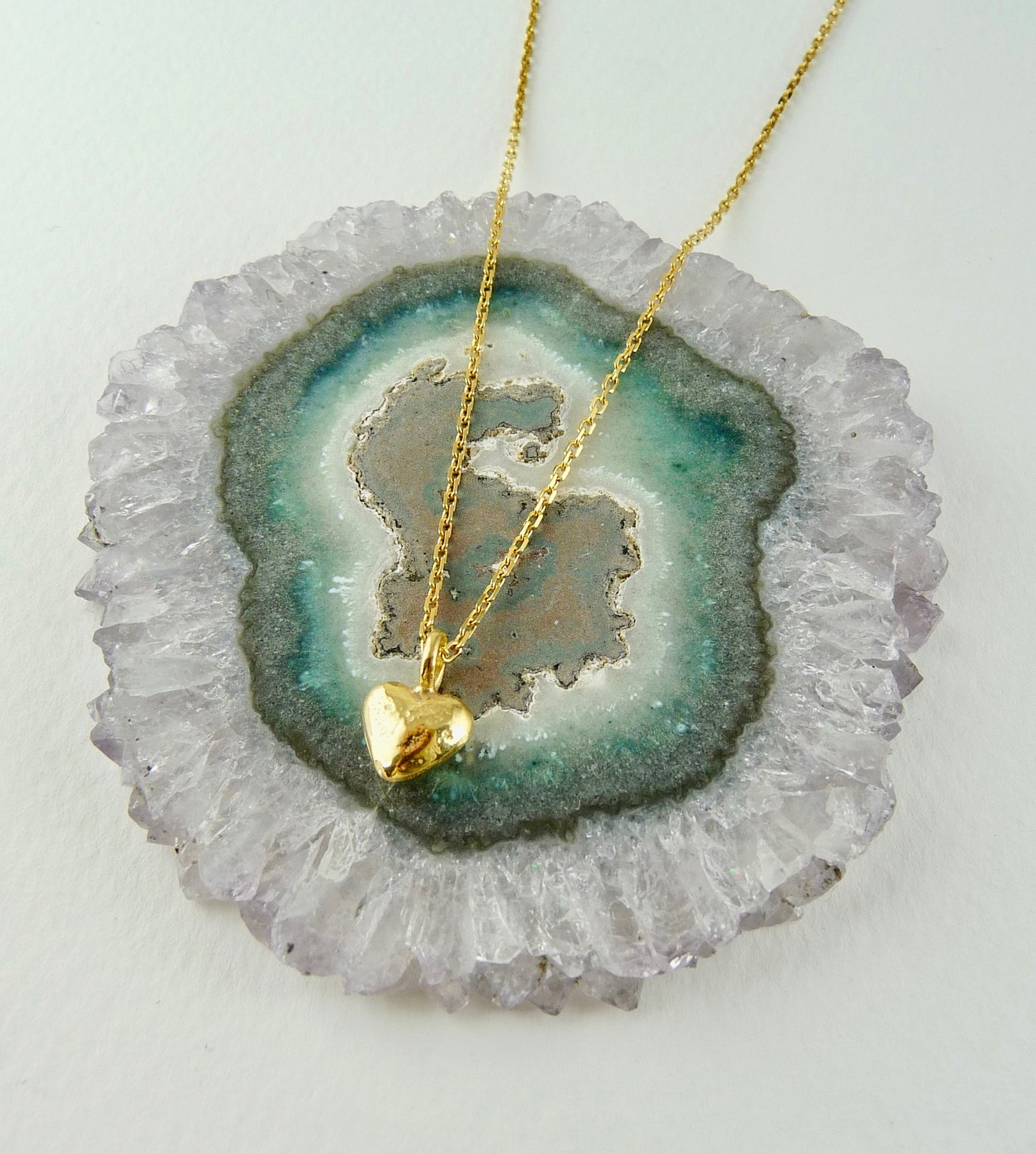 Molten Love Heart Necklace