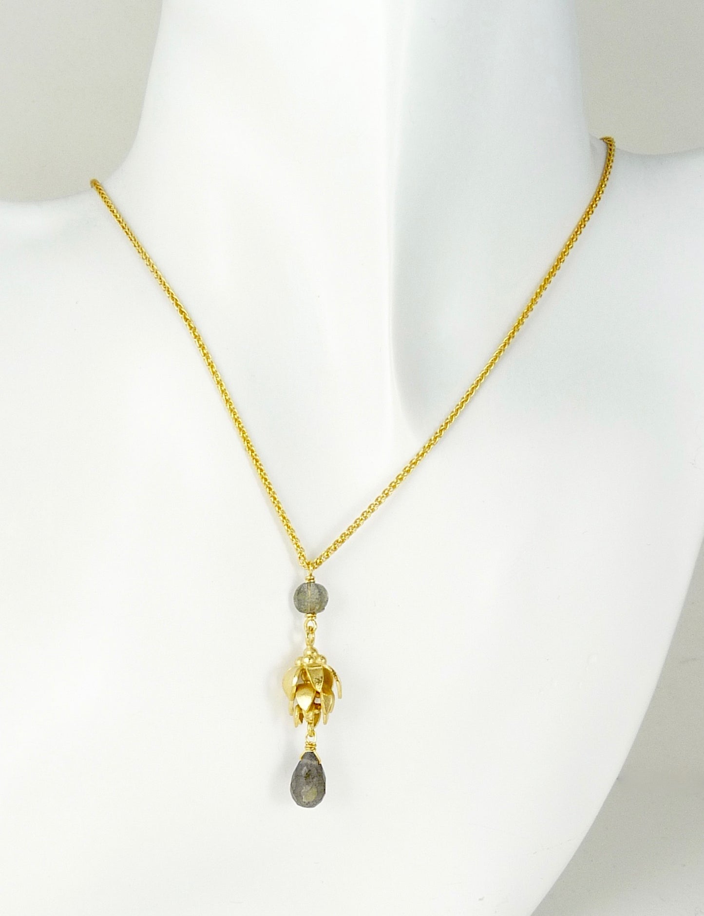 Anoop Labradorite Necklace