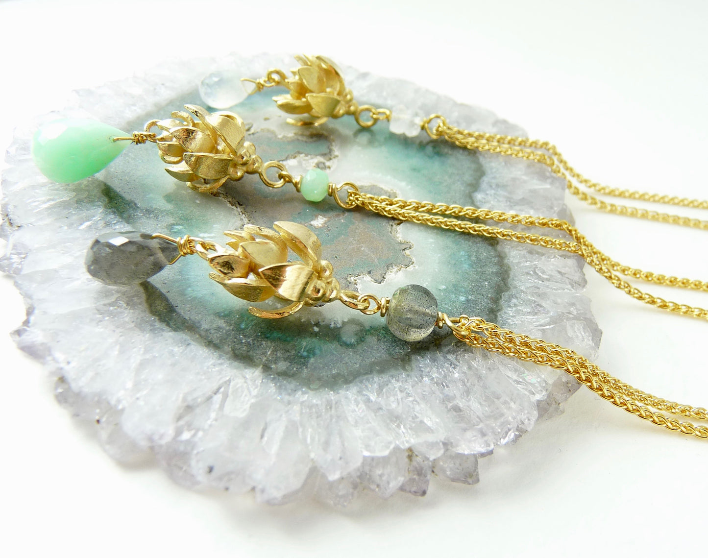 Anoop Labradorite Necklace