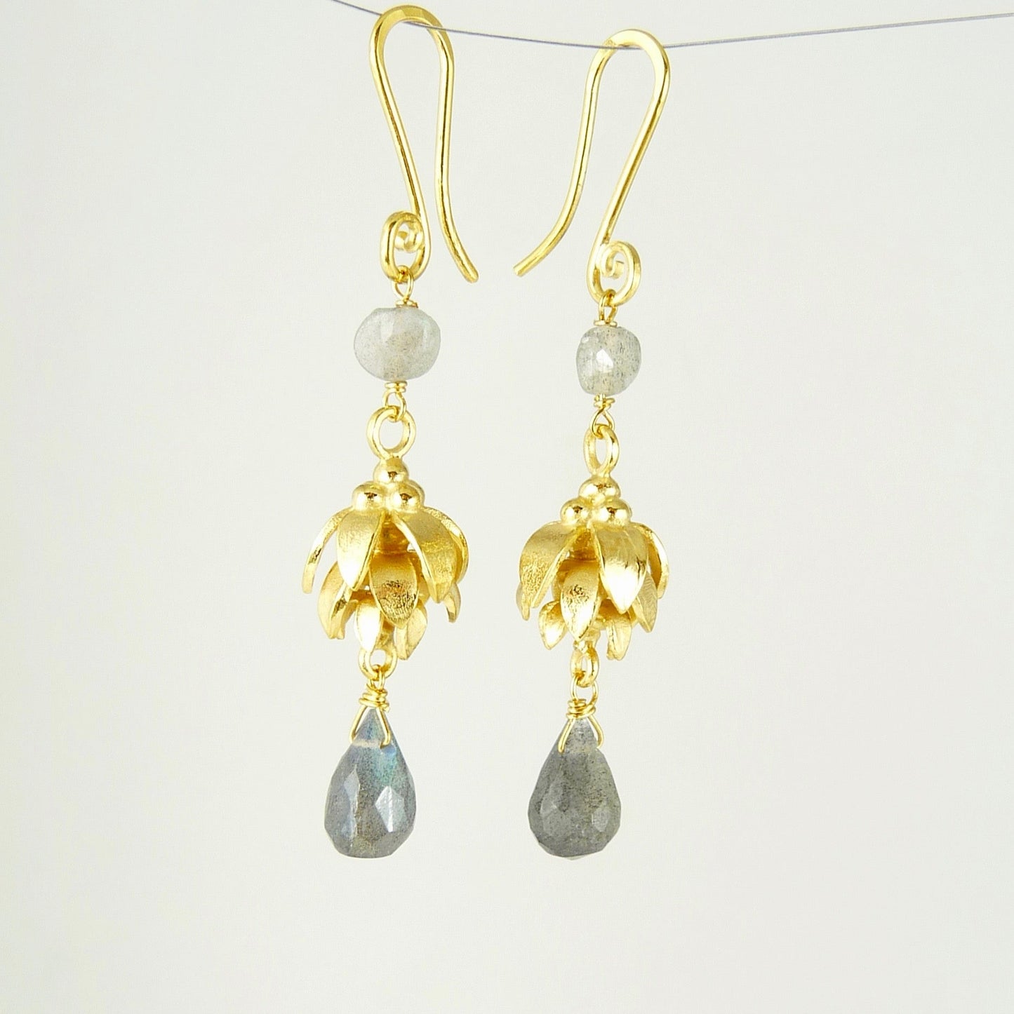 Anoop Labradorite Earrings