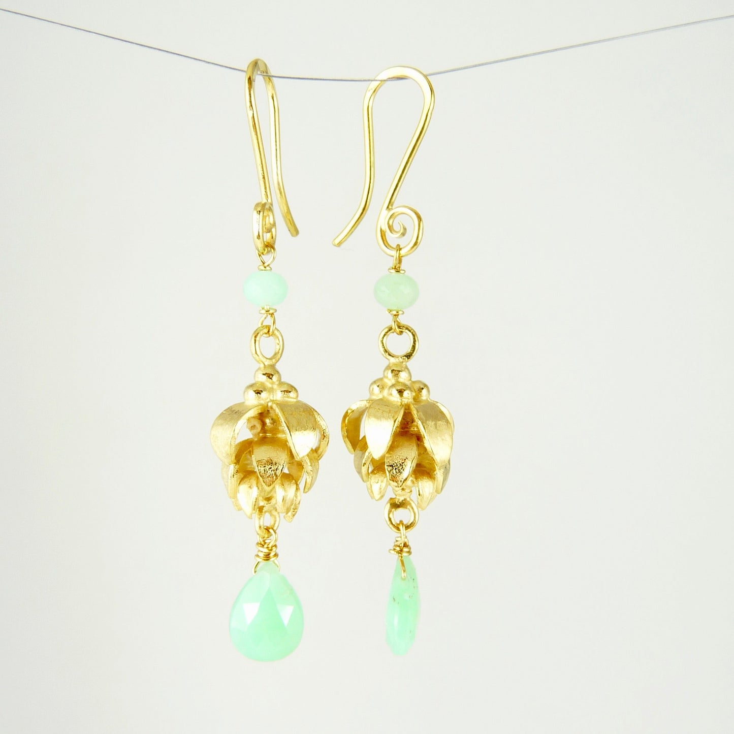 Anoop Chrysoprase Earrings