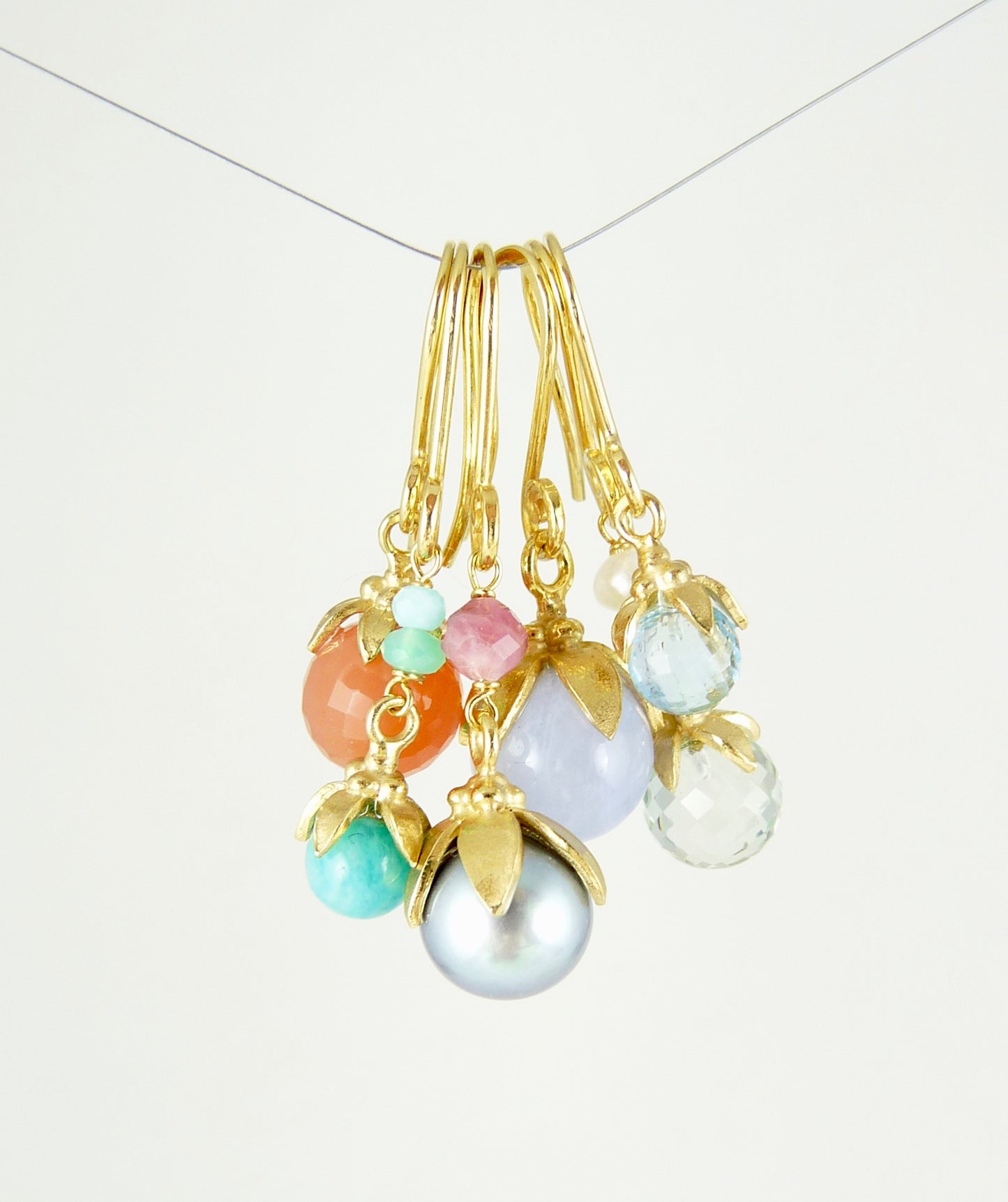 Anaïs Sky Blue Topaz Earrings