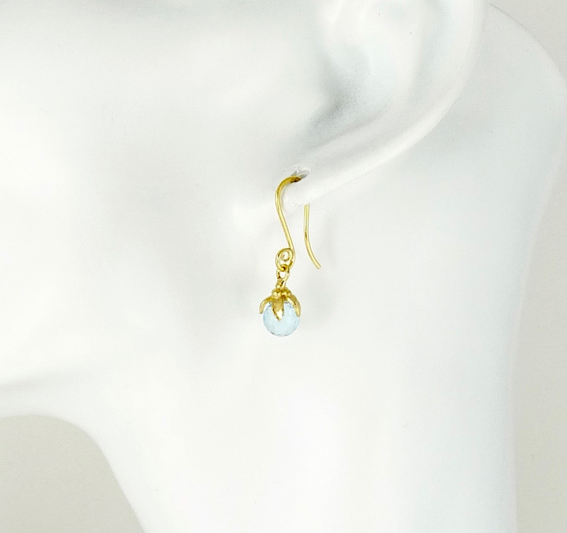 Anaïs Sky Blue Topaz Earrings