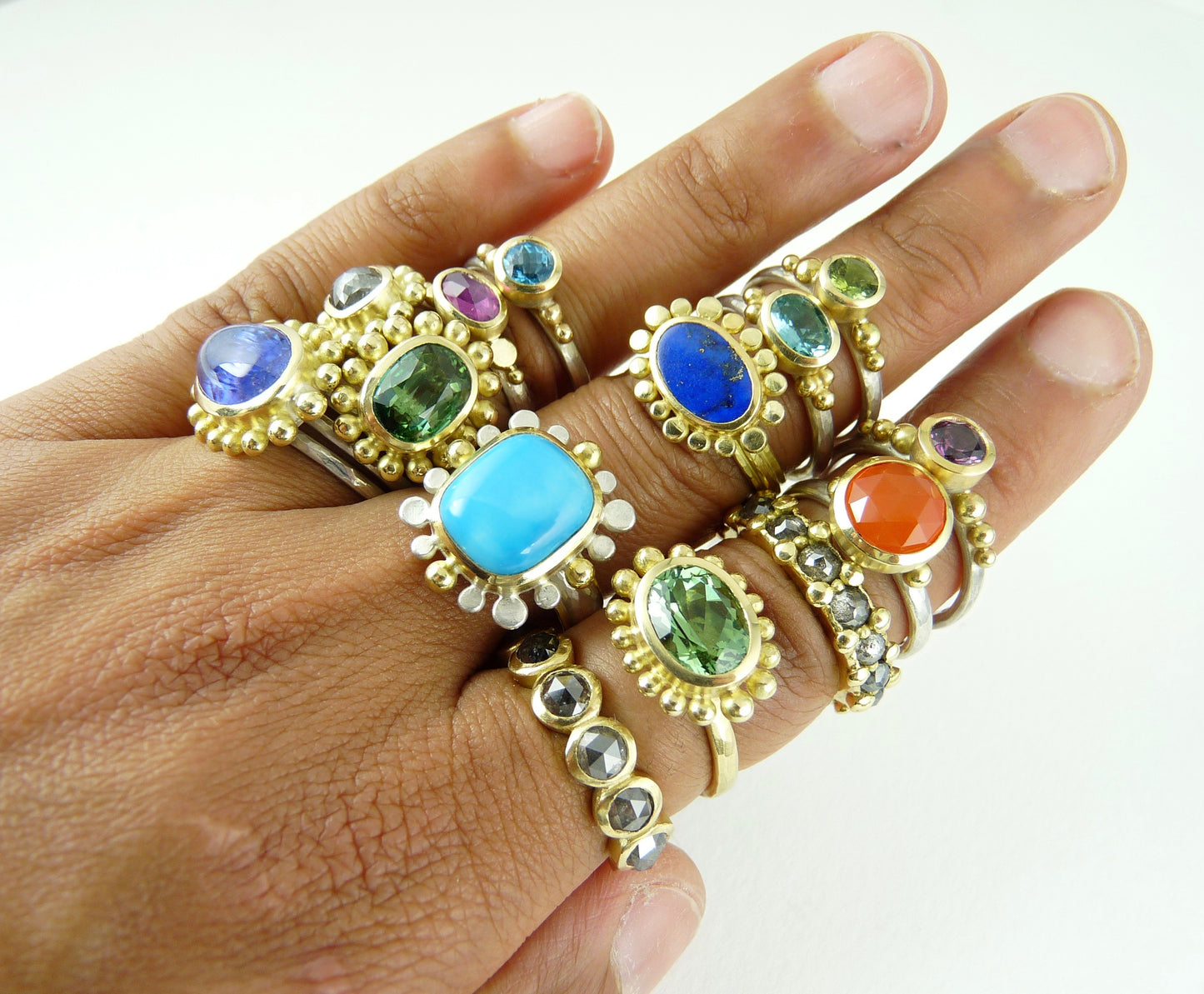 Turquoise Courtesan Ring