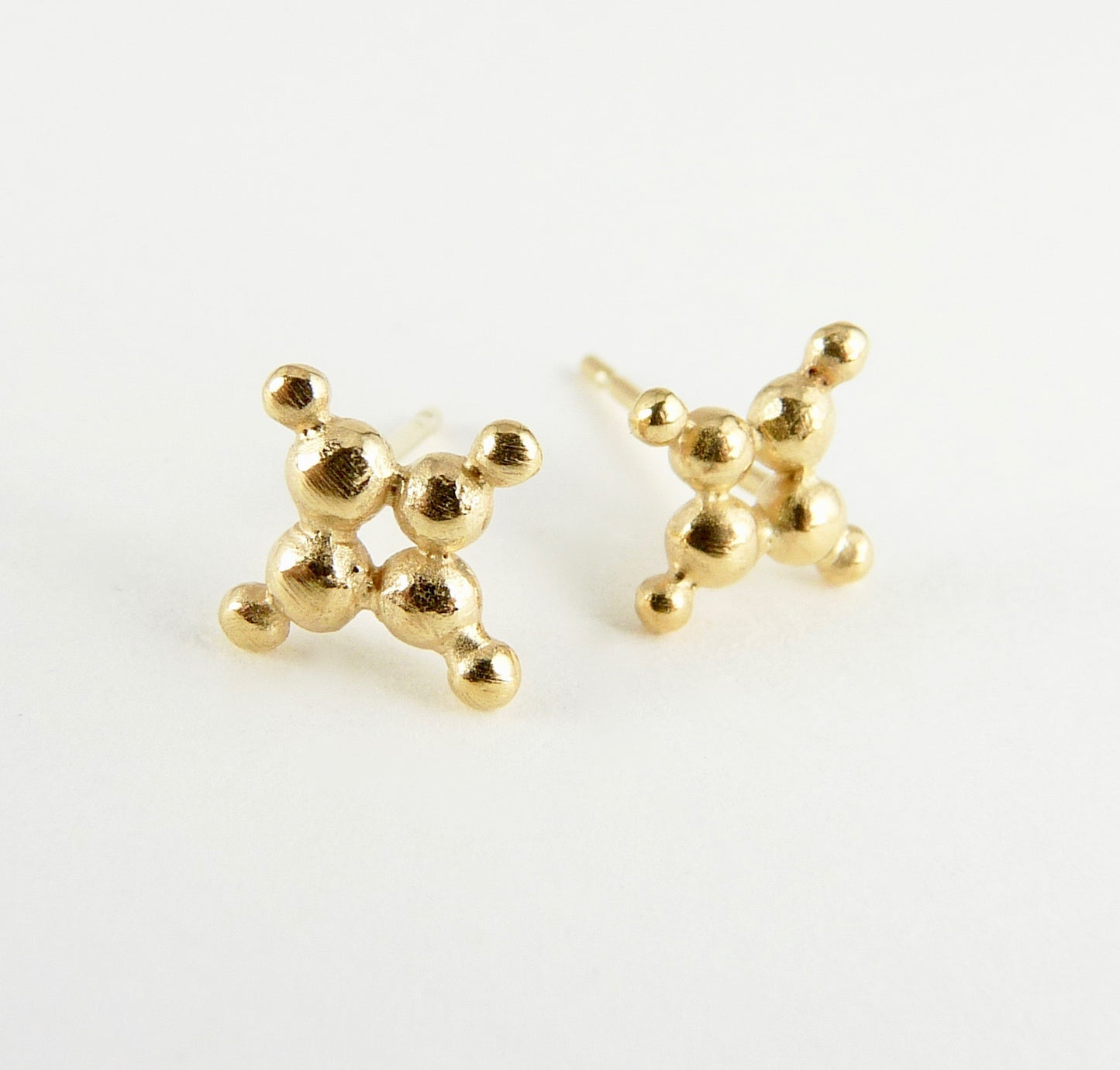 Gold Plated Stud Earrings