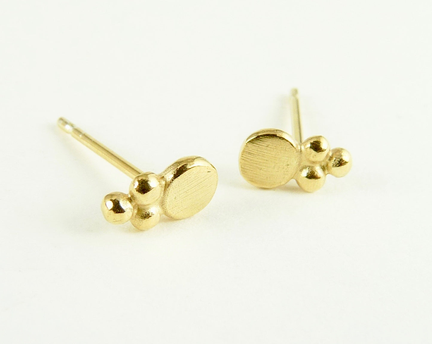Gold Plated Stud Earrings