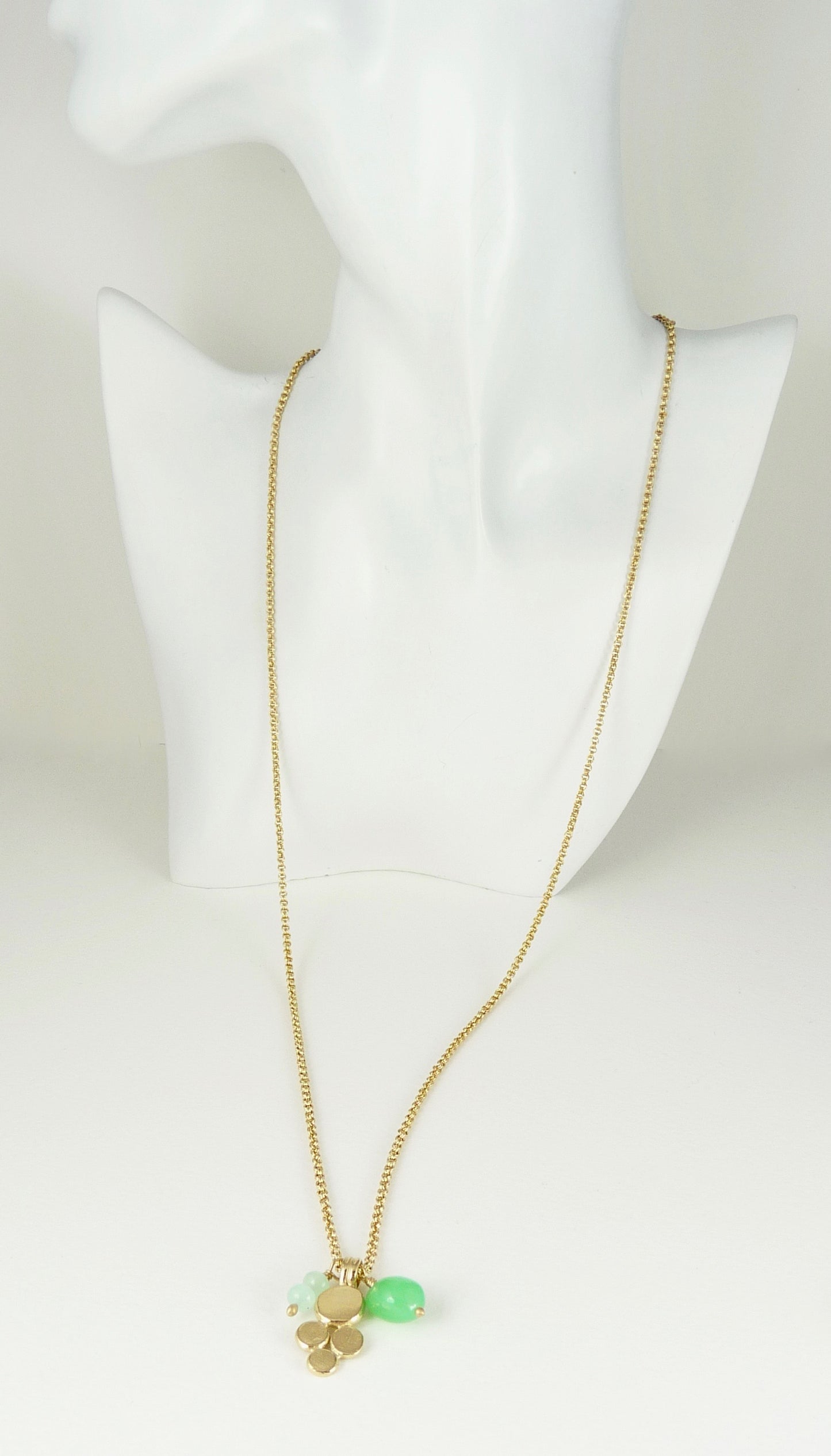 Long Chunky Darcy With Chrysoprase