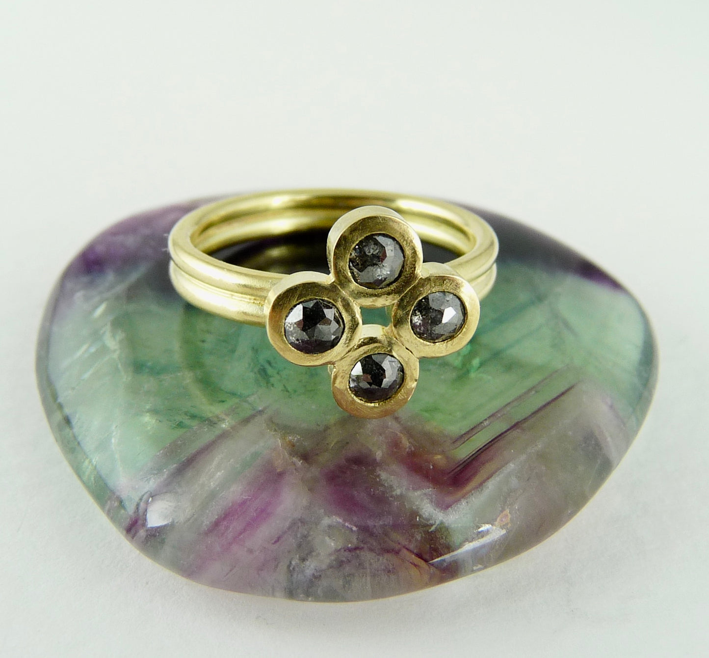 Tabatha Salt & Pepper Diamond Ring