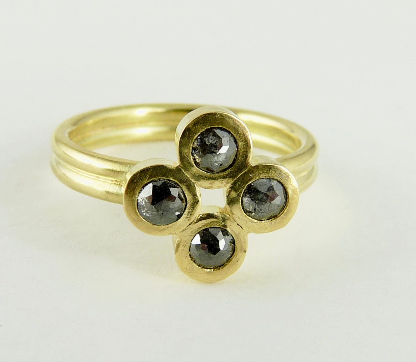 Tabatha Salt & Pepper Diamond Ring
