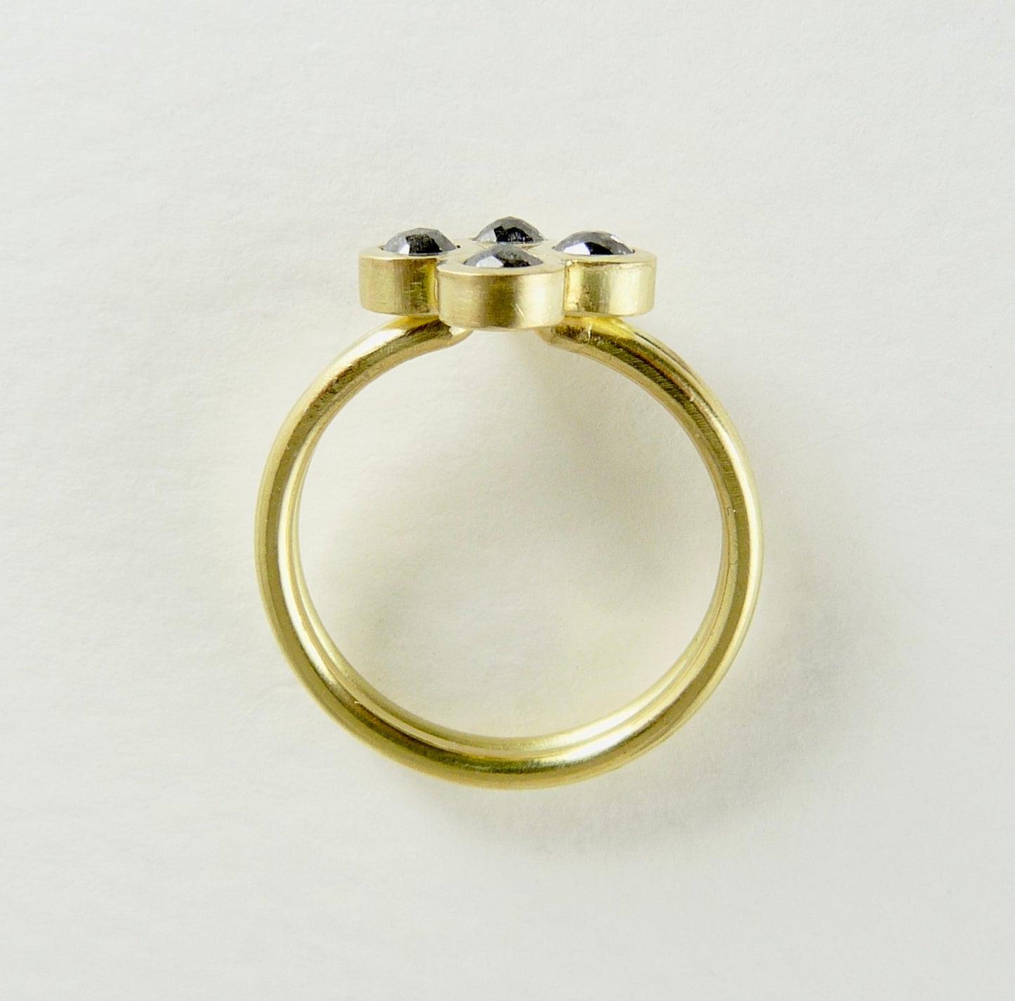 Tabatha Salt & Pepper Diamond Ring