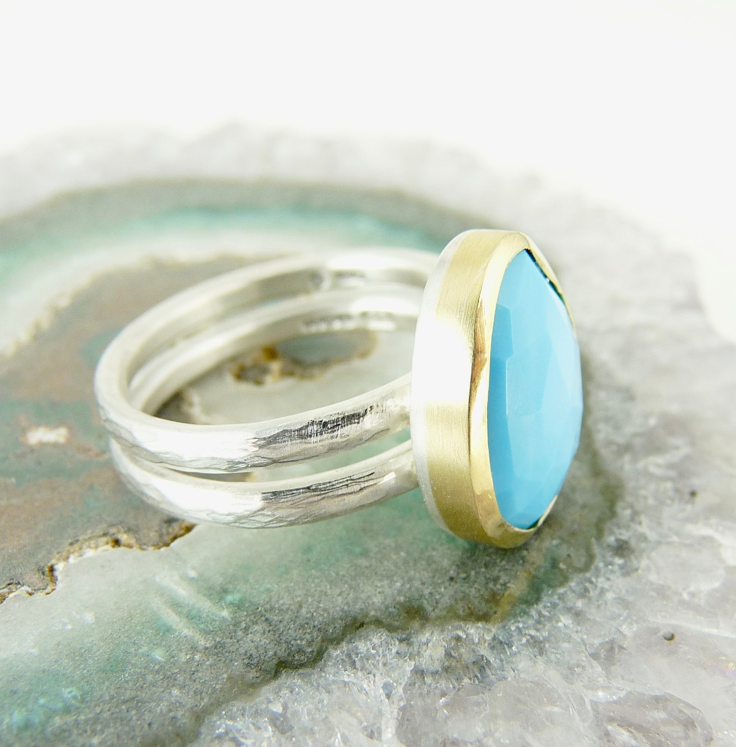Sleeping Beauty Turquoise Ring