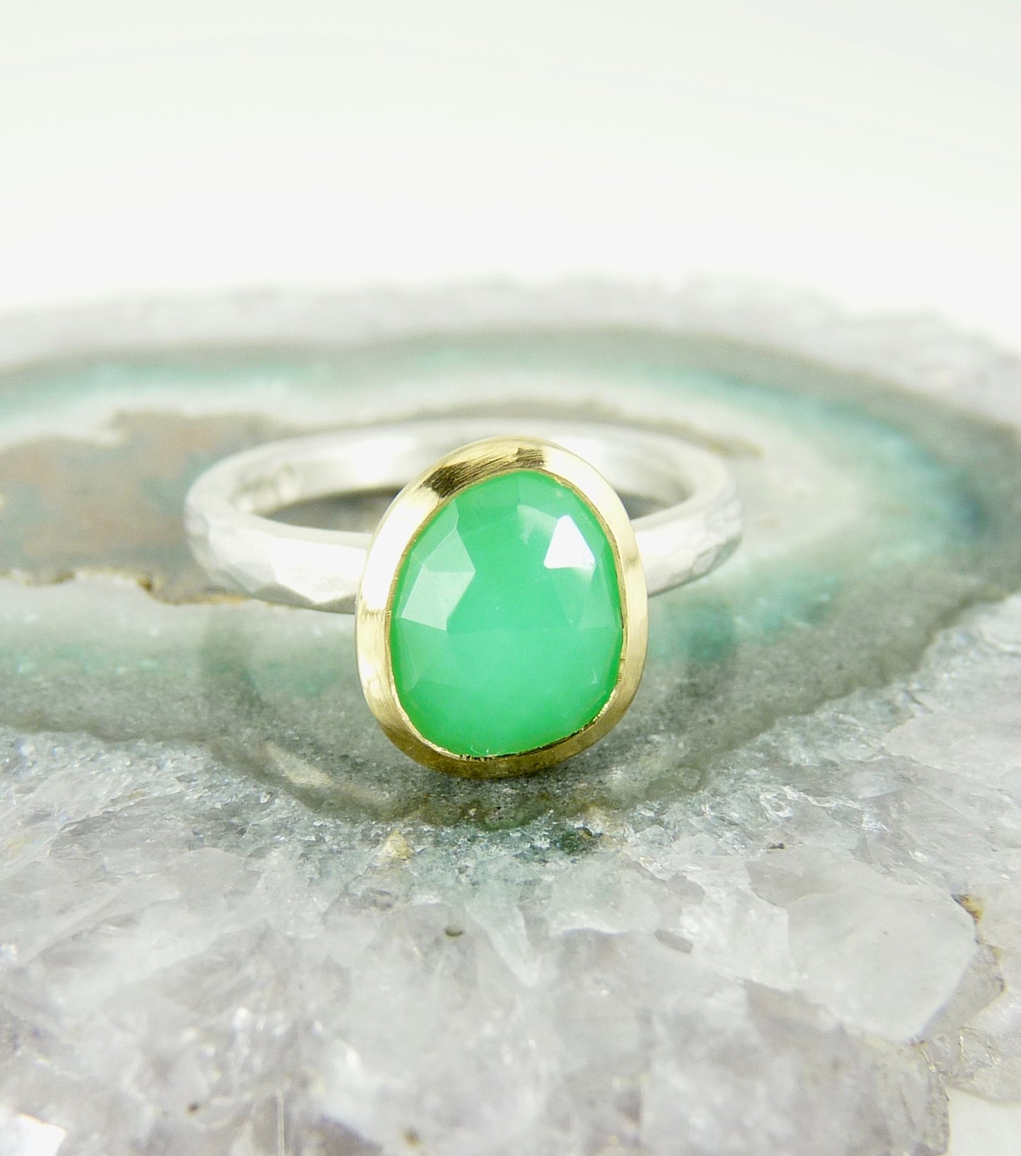 Chrysoprase Ring