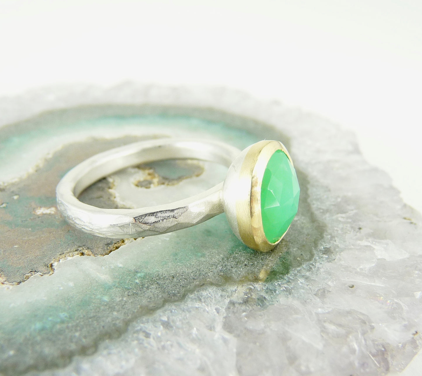 Chrysoprase Ring