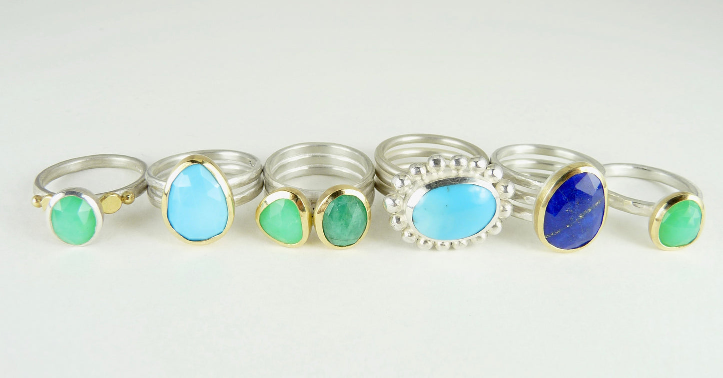 Chrysoprase Ring