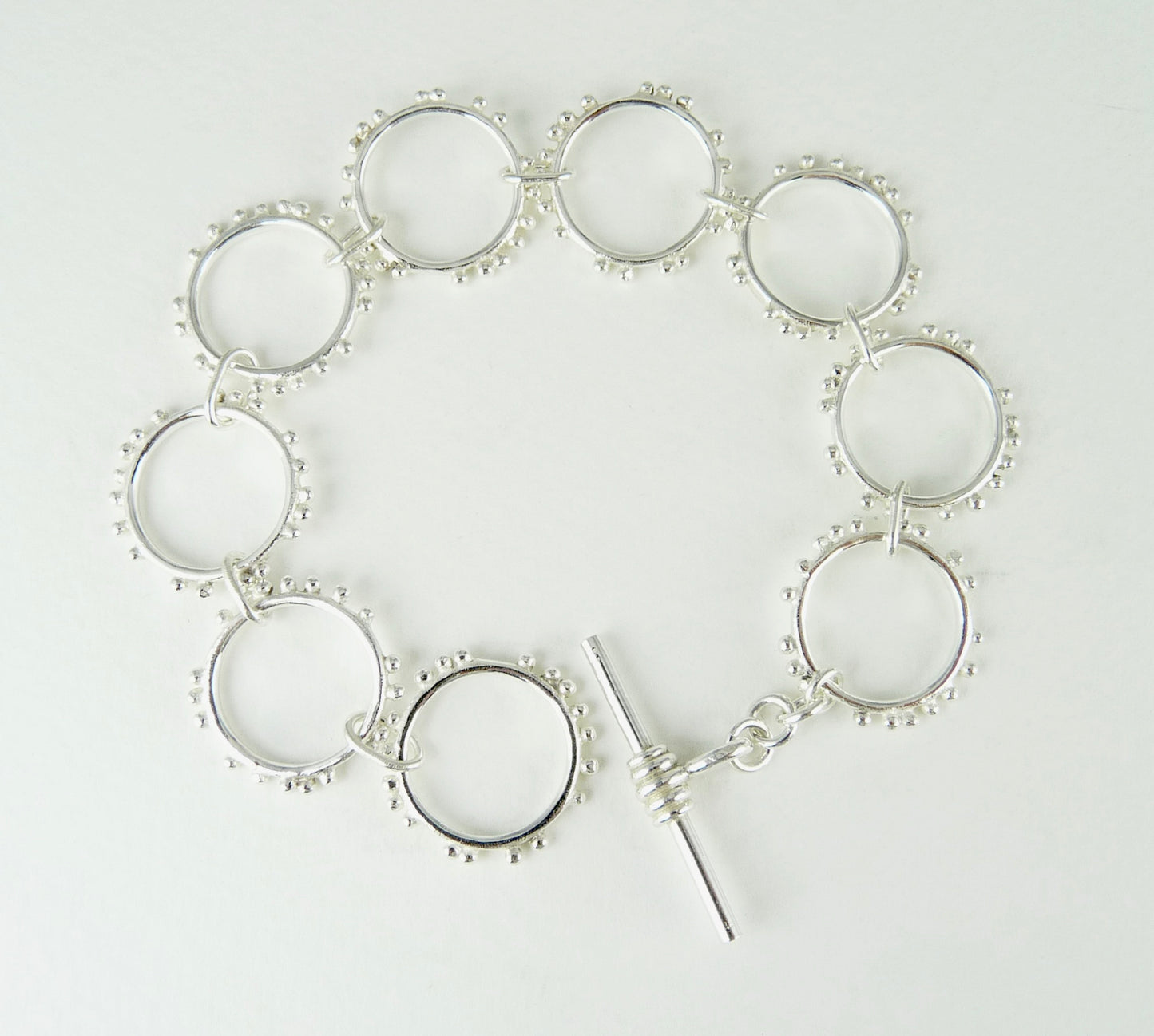 Circle Granulation Bracelet